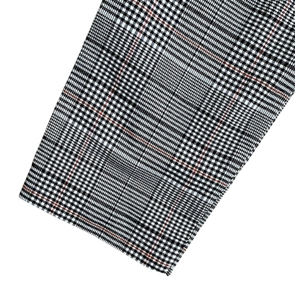 Gap Signature Skinny Ankle Pants Size 4 Plaid Check Stretch Work Trousers - Picture 8 of 11